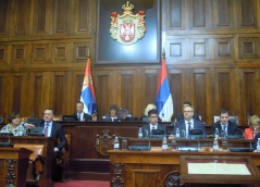 21 October 2014 Fourth Sitting of the Second Regular Session of the National Assembly of the Republic of Serbia in 2014